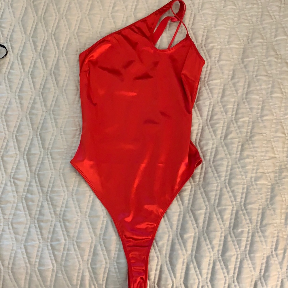 One Shoulder Bodysuit! Urban Outfitters!